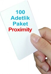 100 adet 1.Sınıf Proximity Kart (Seri numara baskılı ) - 1