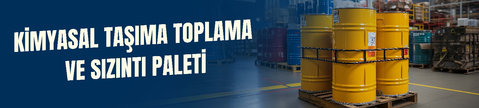 kimyasal sızıntı döküntü ve ibc paleti