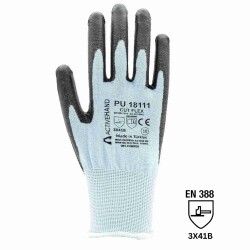 Activehand PU-18111 Kesilme Dirençli Poliüretan Kaplı Eldiven - 1