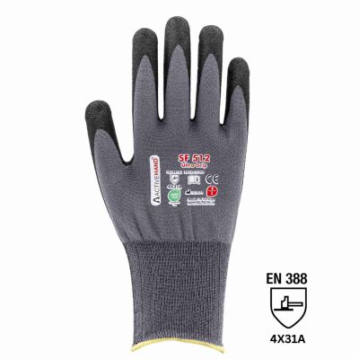 Activehand SF-512 Sandy Finish Kaplı Yağlı Ortamlar İçin Eldiven - 1