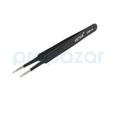 Antistatik ESD Düz Uçlu Cımbız ESD-13 - 1