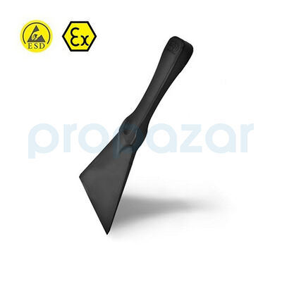 Antistatik ESD Exproof Siyah Spatula - 1