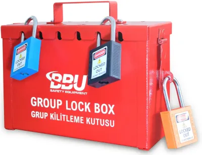 BBU SL GLB1 Metal Eked Loto Grup Kilitleme Kutusu - 1