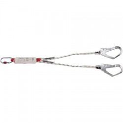 Camp 5030201 Şok Emicili Çift Bacak Lanyard 190cm kanca karabina - 1