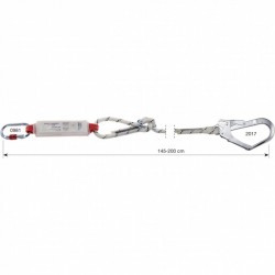 Camp 5130102 Şok Emicili Tek Bacak Ayarlanabilir Lanyard - 1