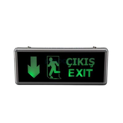 Cata CT9167 Exit Acil Çıkış Armatürü Sol Aşağı Ok - 3