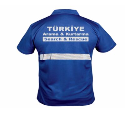 Cosywolf CW00104 Arama Kurtarma Polo Reflektörlü T-Shirt - 2