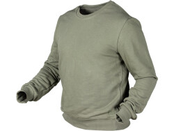 Cosywolf CW007099 Bisiklet Yaka Sweatshirt Haki 3 İplik Şardonsuz - 1