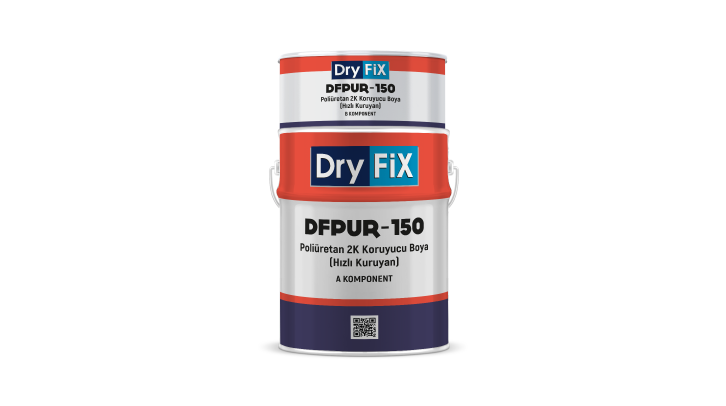 Dryfix DFPUR-150 Alifatik Poliüretan Son Kat Boya 20 kg - 1