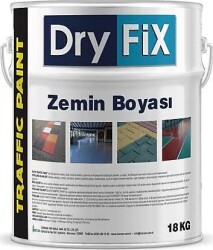 Dryfix Traffic Paint 18 Kg Zemin Boyası RAL 5015 Mavi - 1