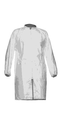 DuPont Tyvek 500 Labcoat Tyv PL309 Önlük - 1