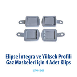 GVS Elipse Gaz Maskeleri İçin Kafa Bandı Klipsi SPM561 - 1