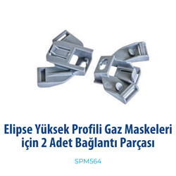 GVS Elipse SPM564 Gaz Maskeleri İçin Baş Bandı Bağlantı Parçası - 1