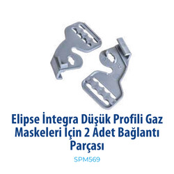 GVS Elipse SPM569 Integra Gaz Maskesi İçin Başbandı Bağlantı Parçası - 1