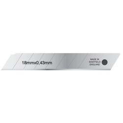 JEWEL BLADE Maket Bıçağı Yedeği - 100mmx0,43X18mm - 1