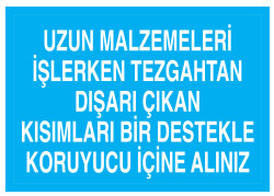 Malzemeleri İşlerken Tezgahtan Dışarı Çıkanları Koruyucu İçine Al - 1