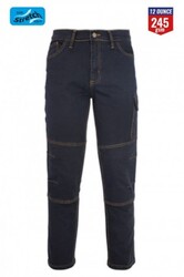 Myform 2150 Dever Denim İş Pantolonu Siyah - 1