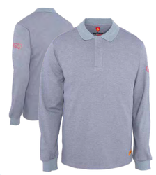 MYFORM 42004 POLO FLAME FR 230 Sweat-Shirt Gri - 1