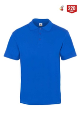 MyForm 8103 Comfort Polo Pike Yaka T-Shirt Saks Mavi - 1