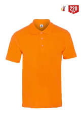 MyForm 8103 Comfort Polo Pike Yaka T-Shirt Turuncu - 1