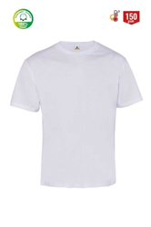 MYFORM 8128 COMFORT Bisiklet Yaka T-shirt Beyaz - 1