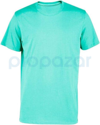 Propazar Bisiklet Yaka Tshirt Tüp Kısa Kol Turkuaz - 1