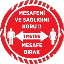 Propazar Mesafeni ve Sağlığını Koru Stickerı - 1