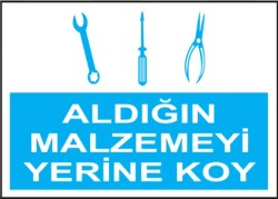 PVC Aldığın Malzemeyi Yerine Koy Levhası Sınırlı Stok Özel Fiyat - 1