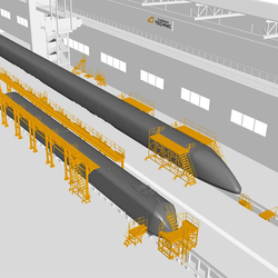 Raylı Sistem Çözümleri (Tren Bakım Platormu) - 1