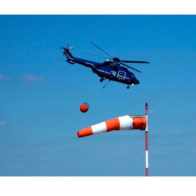 Rüzgar Tulumu Windsock Zemin Helikopter Pisti İçin - 2