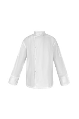 Safe Mod Aşçı Ceket Uzun Kol Beyaz - 1