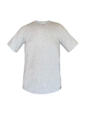 Safe Mod Gri Basic T-Shirt - 1