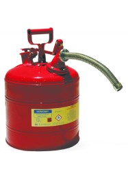 Safecan Tip 2 22040015 Bükülebilir Hortumlu Taşıma ve Saklama - 15 Litre - 4 G. Paslanmaz Çelik 304 Güvenli Kab - 1