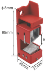 Safelock BD-D18 Güvenlik Kilidi Kırımızı - 1