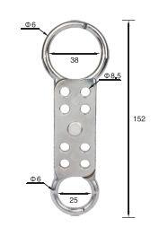 Safelock BD-K61 Çoklu Kilitleyici İki işlevli - 2