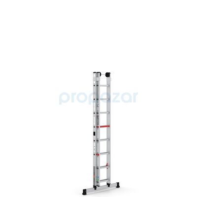 SMART LEVEL Ladder Eğimli Zeminler İçin Merdiven 2x8 Basamaklı - 2