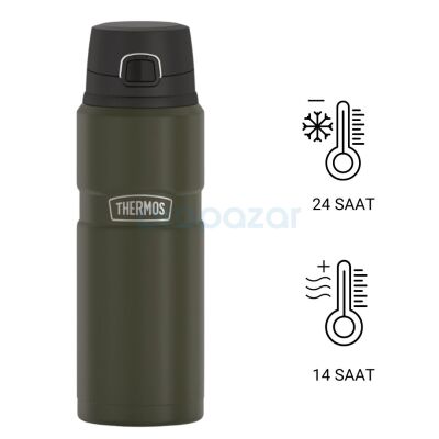 Thermos 4000 Stainless King Termos 0.71L SK4000 Army Green - 191614 - 5010576619167 - 1