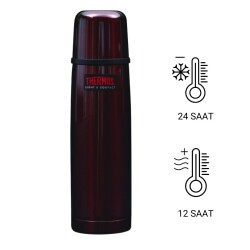 Thermos FBB Light&Compact Paslanmaz Çelik 185298 Midnight Red 0.50L - 5010576852984 - 1