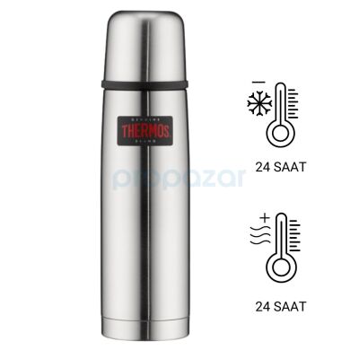 Thermos FBB Light&Compact Paslanmaz Çelik 185323 Çelik SBK 1L - 5010576873538 - 1