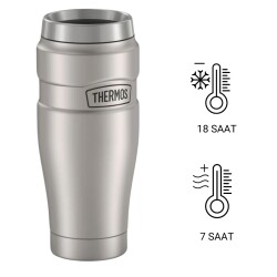 Thermos SK1005 Stainless King Termos 0.47L 169275 Matte Stainless Çelik - 5010576692757 - 1