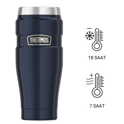 Thermos SK1005 Stainless King Termos 0.47L 169280 Midnight Blue - 5010576692801 - 1