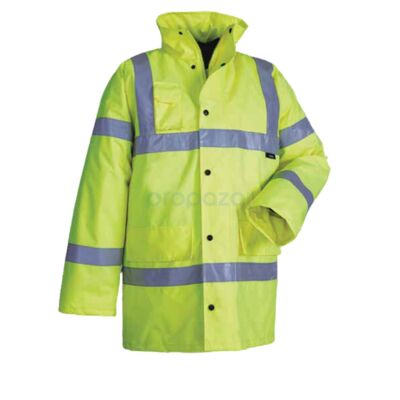 Vizwell VWJK01 Polarlı 300 D Oxford Ref. İçi Polarlı Parka Neon Sarı - 1