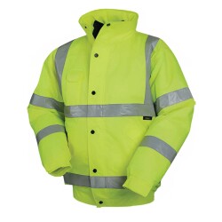 Vizwell VWJK04 300 D Oxford Ref. Bomber Mont Neon Sarı - 1