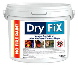 Yangın Geciktirici Alev Almayan Yanmaz Boya - Dryfix No Fire Paint - 1